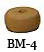 Net & Seine Floats (BM-4); Size 3" X 1-1/2"; Hole 1/2"