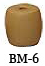 Net & Seine Floats (BM-6); Size 3" X 3"; Hole 1/2"
