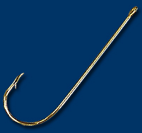 Mustad 37363 Crappie Hooks- Gold