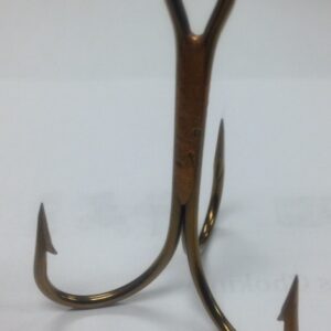 Treble Hooks 3551; Size 7/0; Box of 25 (no lead) snag hooks