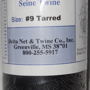 Tarred Twisted Nylon Twine; Size 9; 1944ft/lb; 86#