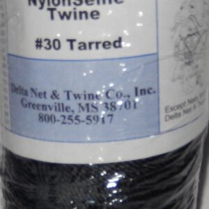 Tarred Twisted Nylon Twine; Size 30; 527ft/lb; 309#