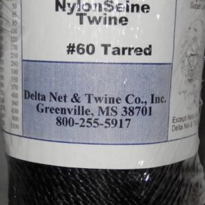 Tarred Twisted Nylon Twine; Size 60; 266ft/lb; 558#