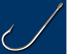 MUSTAD FORGED STAINLESS STEEL HOOKS 34009-6/0