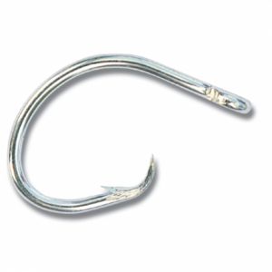 MUSTAD CIRCLE HOOKS, 39960DT, STRAIGHT, 9/0, BX 100