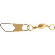 3/0 Brass Barrel Snap Swivel, Bag of 100 Swivels