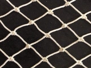 Bulk Nylon Netting; 2-1/2" mesh; 18 twine; 22' depth; Knotted