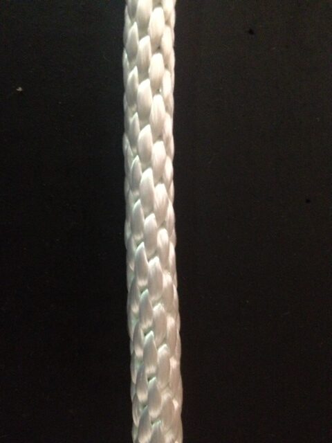 Solid Braid Nylon Rope; 3/8" dia.; 2800# test; 600' length Ropes