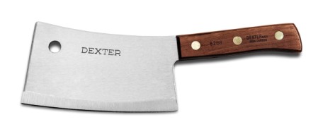 Dexter-Russell- 7" Stainless Meat Cleaver; Kitchen Cutlery